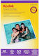 Photo Paper 200g Kodak 4r Glossy 50 Sheets