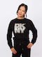 Lang Damen Sweatshirt Schwarz