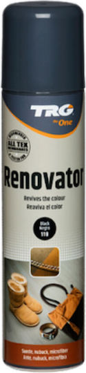 TRG Renovator Spray for Restoration and Protection of Nubuck Suede Microfiber Dark Brown