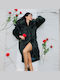Women's Long Fur Black