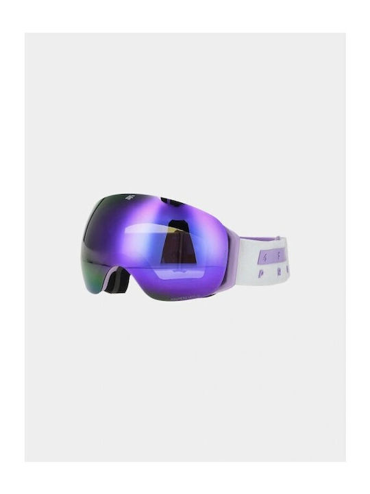 4F Μάσκα Σκι & Snowboard Ενηλίκων με Φακό Polarized