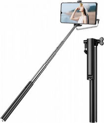 Bigben Connected Ultra-kompakter Kabelgebundener Mini Selfie-Stick Schwarz