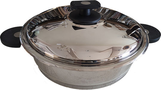 Cryspo Trio Universal Βαθιά Ανοξείδωτη Κατσαρόλα 3.7lt / 26cm