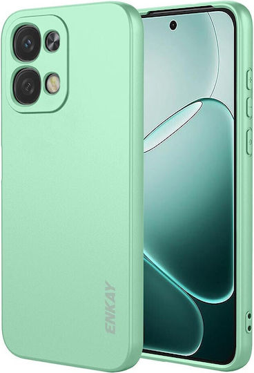 Enkay Liquid Θήκη Σιλικόνης Light Green Oppo A6 Pro 4g/5g