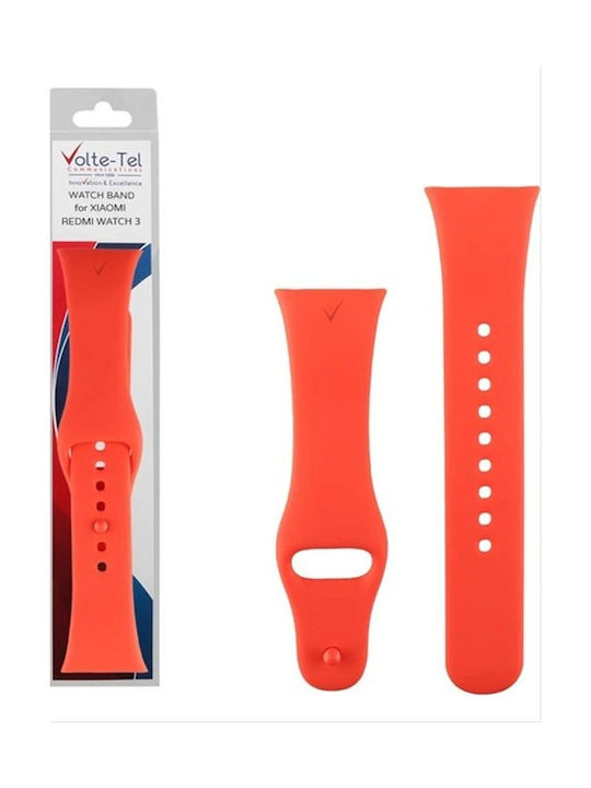 Volte-Tel Кайшка Силиконова Оранжева Apple Watch 42/44/45/46/49 мм
