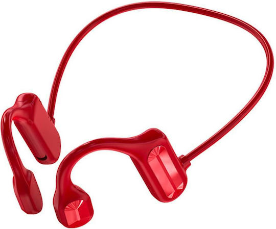 Bolaris Knochenleitung Bluetooth-Freisprecheinrichtung Kopfhörer Rot