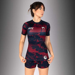 Venum Femei Cu mânecă scurtă Tricou VNMUFC-00447-455 pentru MMA / Jiu-Jitsu Multicoloră
