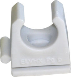 219 219 Holders for Copper and Plastic Conduits Pg9 Pack of 100 Pieces 219 219 Holders for Copper and Plastic Conduits Pg9 Pack of 100 Pieces