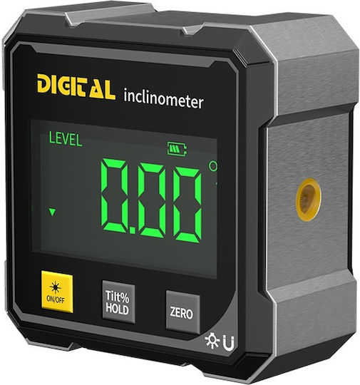 Digital Unghiometru Aluminiu de lungime 9cm cu Nivel