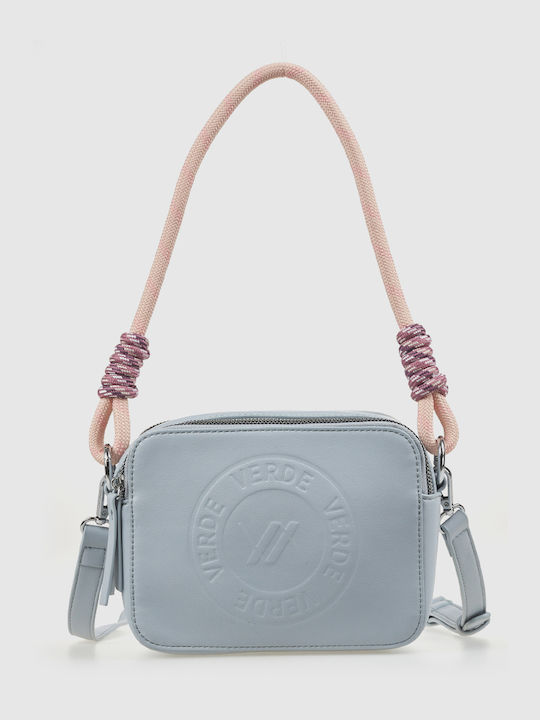 Verde Geantă de damă Crossbody Albastră