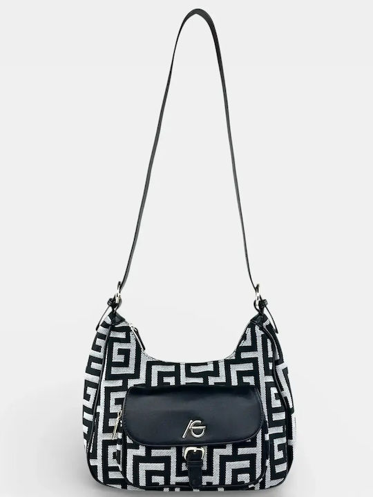 Set Damentasche Schultertasche Schwarz