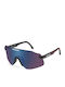 Carrera Unisex Γυαλιά Ηλίου με Μαύρο Κοκκάλινο Σκελετό και Γκρι Φακό 16/S BLX