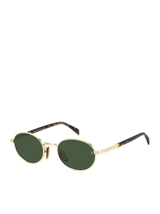 David Beckham Unisex Sunglasses with Gold Frame...