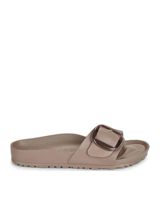 Birkenstock Madrid Big Buckle Eva Слайдове Сив ...