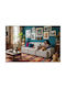 Sculpta Dreisitzer Sofa Sofa Beige 234x88x75cm