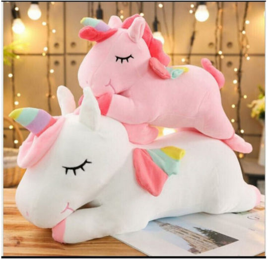 Natural Plush Unicorn 80 cm