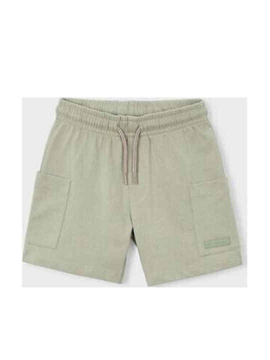 Mayoral Kids' Shorts/Bermudas Fabric Green