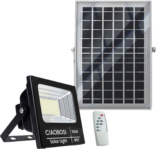 Avizar 150W IP67 LED Слънчев Прожектор С Дистанционно Панел Дистанционно Управление Прозрачен Черен