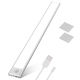 Dasbo Lampă Slim Led Cu Senzor De Mișcare Montare Magnetică Leduri Puternice Wireless Usb Reîncărcabilă Baterie Lumină Caldă Rece 3 Moduri De Iluminare 3000k-6000k Bucătărie Hol Dressing Garaj Lungime 40 Cm