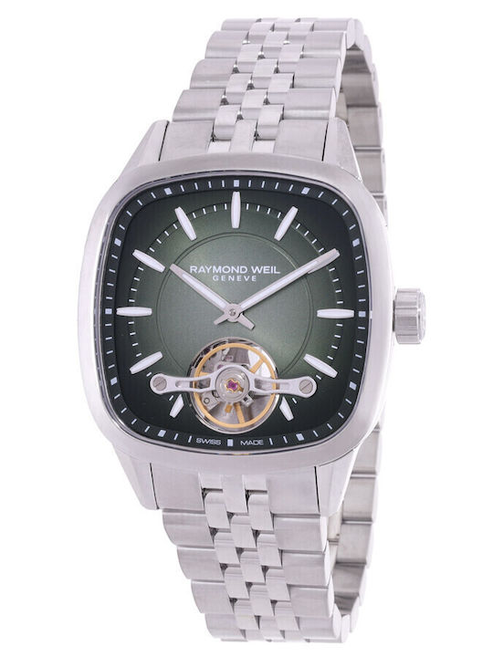 Raymond Weil Freelancer Men's Watch 40mm Battery with Silver Metal Bracelet