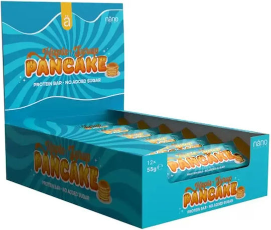 Nano Supps Batoane Proteină cu Aromă Maple Syrup Pancake 12x55gr