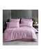 Pucioasa Set Cearșafuri 240x270cm. Liliac 4buc
