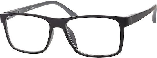 Brilo Women's Reading Glasses +1.50 in Black color RE082-1-2_31860