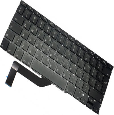 Apple Macbook Pro Retina 15" A1398 2012-2015 Laptop Keyboard Gr Layout Large Enter Oem