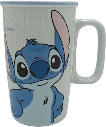 Disney Becher Keramik Blau 550ml