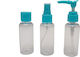 Plastic Travel Size Bottles Set 3 Pieces 50ml