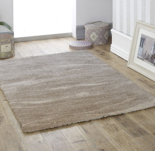 Soft Touch Χαλί Ορθογώνιο Beige 120x170cm
