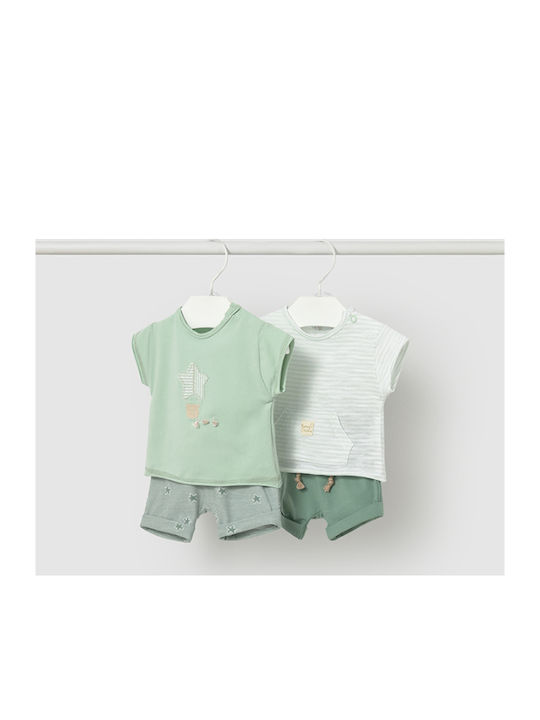 Kids' Set with Pants Summer 4pcs Green