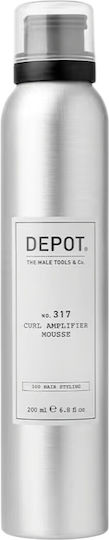 Depot 300 Haarschaum No 317 Haargel Feuchtigkeitsspendend Mittleres Volumen 200 Ml