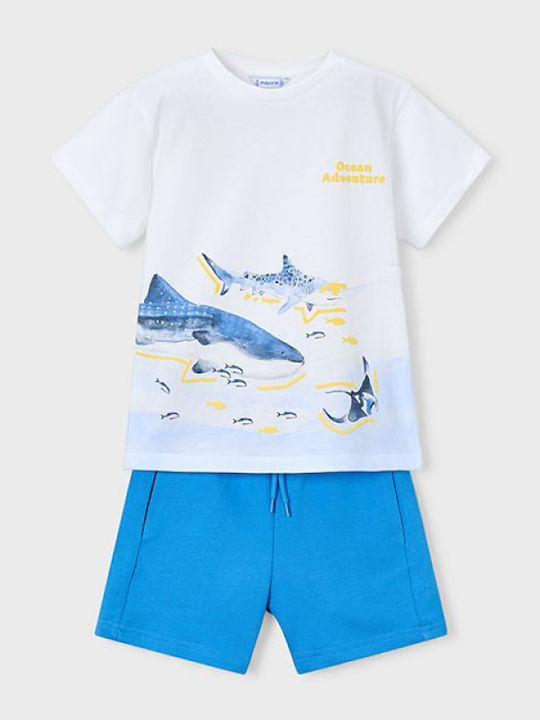 Mayoral Kinder-Set mit Shorts Sommer 2Stück Blue