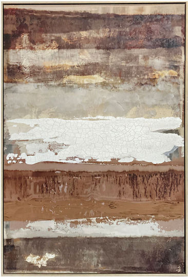Mirrha Decorative Painting Frame 82 6x4 3x122 6 Brown Canvas Ps C504205