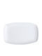 Oriana Ferelli Serving Platter Rectangular made of Porcelain White 24.5x16cm