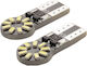 CarGuard Lămpi Autoturismului T10 / W5W Canbus LED Alb 12V 3W 2buc