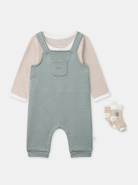 Set pentru copii cu pantaloni Iarnă 2buc Blue