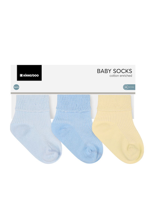 Kikka Boo Kids' Socks Stripy Friends Stripy 3 Pairs