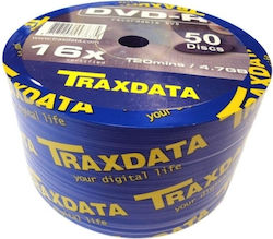 Traxdata Εγγράψιμα DVD-R 4.7GB 5τμχ Traxdata Εγγράψιμα DVD-R 4.7GB 5τμχ