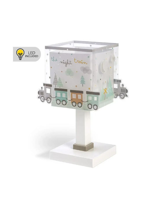 Ango LED Kinder Dekorative Lampe Night Train Hellblau