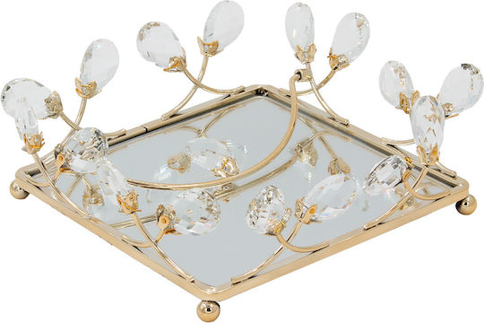 Keskor Serviettenhalter Gold 20x20x7cm 43267