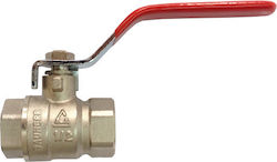 Bauherr Βάνα Διακόπτης Ball Valve Ευθεία 1 1/2 Θηλυκό-θηλυκό