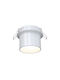 Zambelis Lights Single Spot with Socket GU10 in White Color