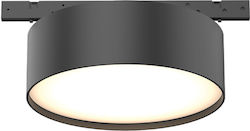 25257 Led Magnetic Downlight Magnetic Rails 6mm 11W 3000K Satin Black 25257 25257 Led Magnetic Downlight Magnetic Rails 6mm 11W 3000K Satin Black 25257