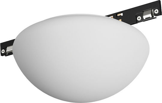 25118 Led Μαγνητικο Φωτιστικο Μαγνητικες Ραγες 3mm 8w 3000k Οπαλ Pc Διαχυτης 25118