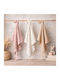 Babyono Muslin Swaddle Blankets Pink 70x70cm 3 Pieces