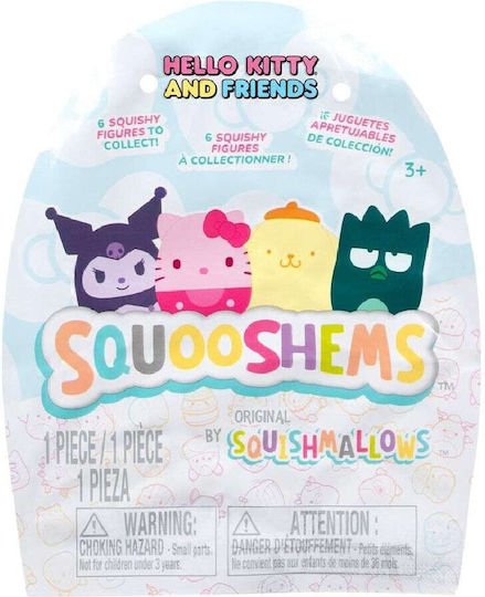 Jazwares Squooshems Hello Kitty 6εκ. (Διάφορα Σχέδια)