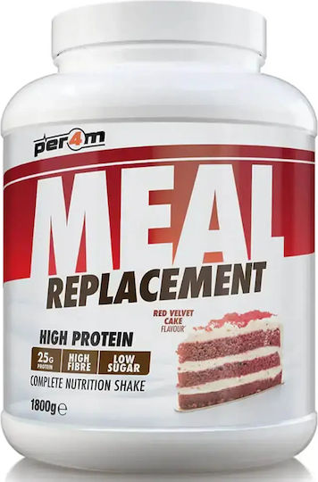 Per4m Meal Replacement Специално Хранително Добавка 1800гр Red Velvet Cake