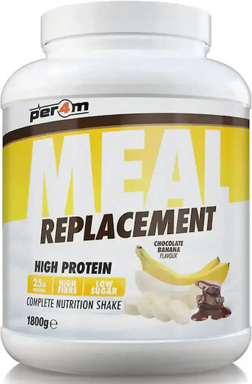 Per4m Meal Replacement Ειδικό Συμπλήρωμα Διατροφής 1800gr Chocolate Banana